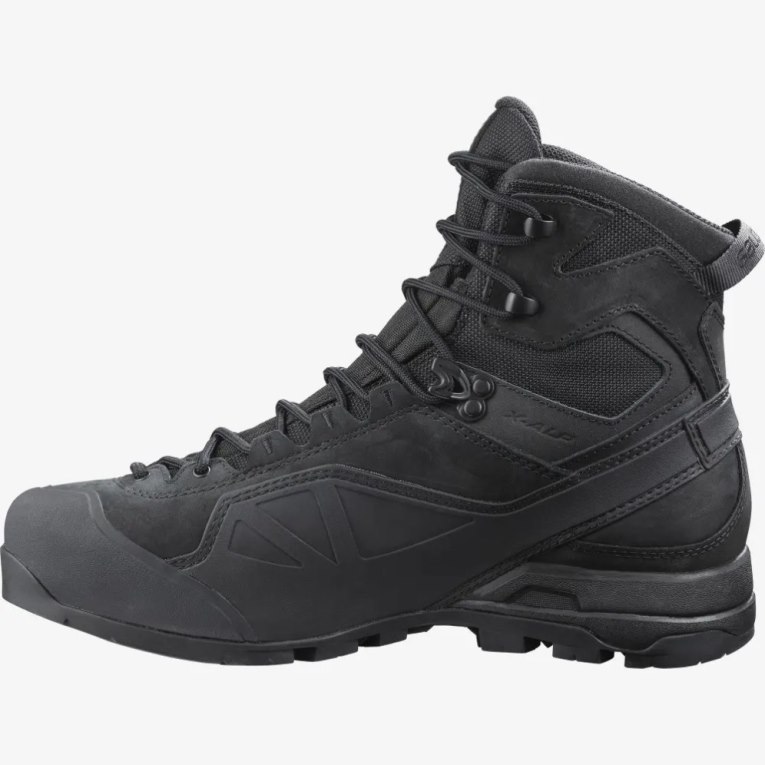 Botas Tácticas Salomon X Alp GTX Forces Hombre Negros | MX EFMI237